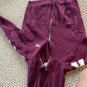 Pink burgundy jacket